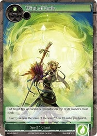 Image for Wind of Gods (The Millennia of Ages) (MOA-040) - Force of Will