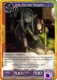 Image for Aria, the Last Vampire (The Millennia of Ages) (MOA-041) - Force of Will