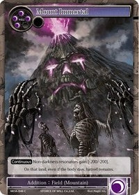 Image for Mount Immortal (The Millennia of Ages) (MOA-048) - Force of Will