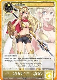 Image for Achilles (SR) (Vingolf -Engage Knights-) (VIN001-002) - Force of Will