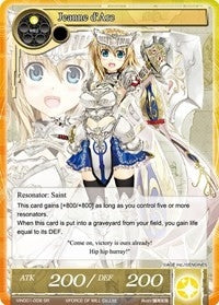 Image for Jeanne d'Arc (SR) (Vingolf -Engage Knights-) (VIN001-008) - Force of Will