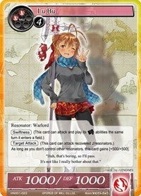 Image for Lu Bu (Vingolf -Engage Knights-) (VIN001-023) - Force of Will