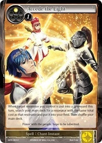 Image for Accede the Light (The Moon Priestess Returns) (MPR-003) - Force of Will