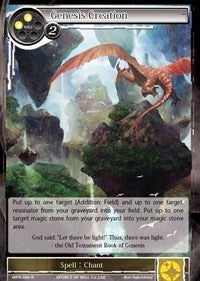 Image for Genesis Creation (The Moon Priestess Returns) (MPR-006) - Force of Will