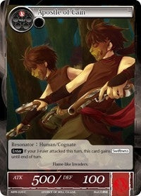 Image for Apostle of Cain (The Moon Priestess Returns) (MPR-020) - Force of Will
