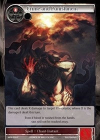 Image for Crime and Punishment (The Moon Priestess Returns) (MPR-026) - Force of Will