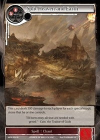 Image for Split Heaven and Earth (The Moon Priestess Returns) (MPR-034) - Force of Will