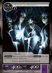 Image for Acolyte of Darkness (The Moon Priestess Returns) (MPR-073) - Force of Will