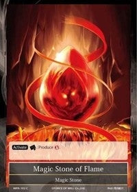 Image for Magic Stone of Flame (The Moon Priestess Returns) (MPR-102) - Force of Will