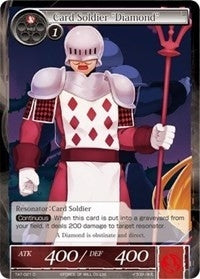Image for Card Soldier "Diamond" (The Castle and The Two Towers) (TAT-021) - Force of Will