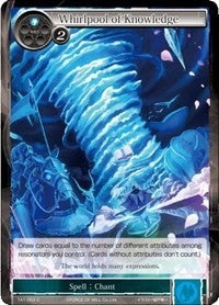 Image for Whirlpool of Knowledge (The Castle and The Two Towers) (TAT-053) - Force of Will