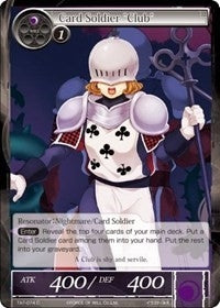 Image for Card Soldier "Club" (The Castle and The Two Towers) (TAT-074) - Force of Will