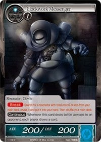 Image for Clockwork Messenger (Starter Deck: Royal Palace of the Roaring Seas) (1-109) - Force of Will