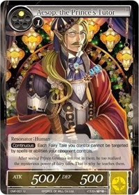 Image for Aesop, the Prince's Tutor (Crimson Moon's Fairy Tale) (CMF-001) - Force of Will