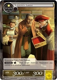 Image for Clothes Tailor (Crimson Moon's Fairy Tale) (CMF-003) - Force of Will