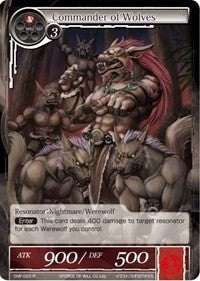 Image for Commander of Wolves (Crimson Moon's Fairy Tale) (CMF-023) - Force of Will