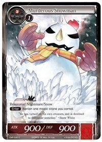 Image for Murderous Snowman (Crimson Moon's Fairy Tale) (CMF-030) - Force of Will