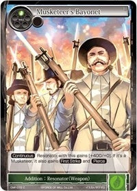 Image for Musketeer's Bayonet (Crimson Moon's Fairy Tale) (CMF-072) - Force of Will