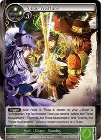 Image for Siege Warfare (Crimson Moon's Fairy Tale) (CMF-075) - Force of Will