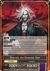 Image for Alucard, the Dark Noble // Dracula, the Demonic One (Crimson Moon's Fairy Tale) (CMF-077/J) - Force of Will