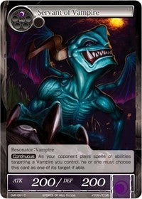 Image for Servant of Vampire (Crimson Moon's Fairy Tale) (CMF-091) - Force of Will