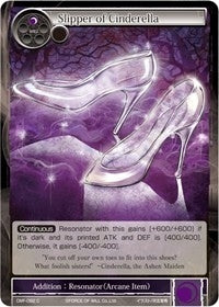 Image for Slipper of Cinderella (Crimson Moon's Fairy Tale) (CMF-092) - Force of Will