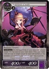 Image for Vampire's Staff (Crimson Moon's Fairy Tale) (CMF-095) - Force of Will