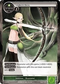 Image for Oaken Bow (Starter Deck: Magic Circle of the Hurricane) (2-094) - Force of Will