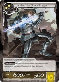 Image for Garahad, the Oracle Knight (Starter Deck: Knights of the Round Table) (1-011) - Force of Will