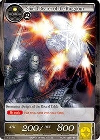 Image for Shield Bearer of the Kingdom (Starter Deck: Knights of the Round Table) (1-012) - Force of Will