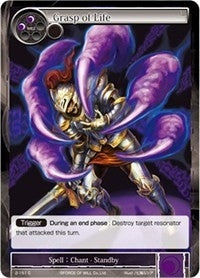 Image for Grasp of Life (Starter Deck: Jet Black Phantom) (2-151) - Force of Will