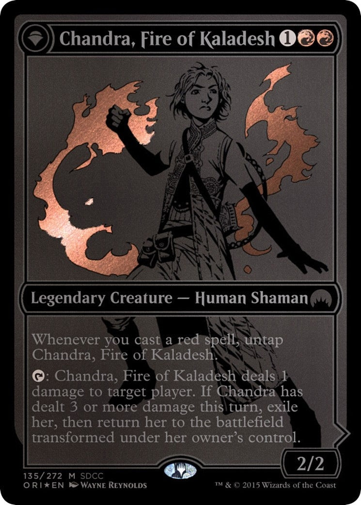 Image for Chandra, Fire of Kaladesh (SDCC 2015 Exclusive) (Media Promos) (135) - Magic: The Gathering