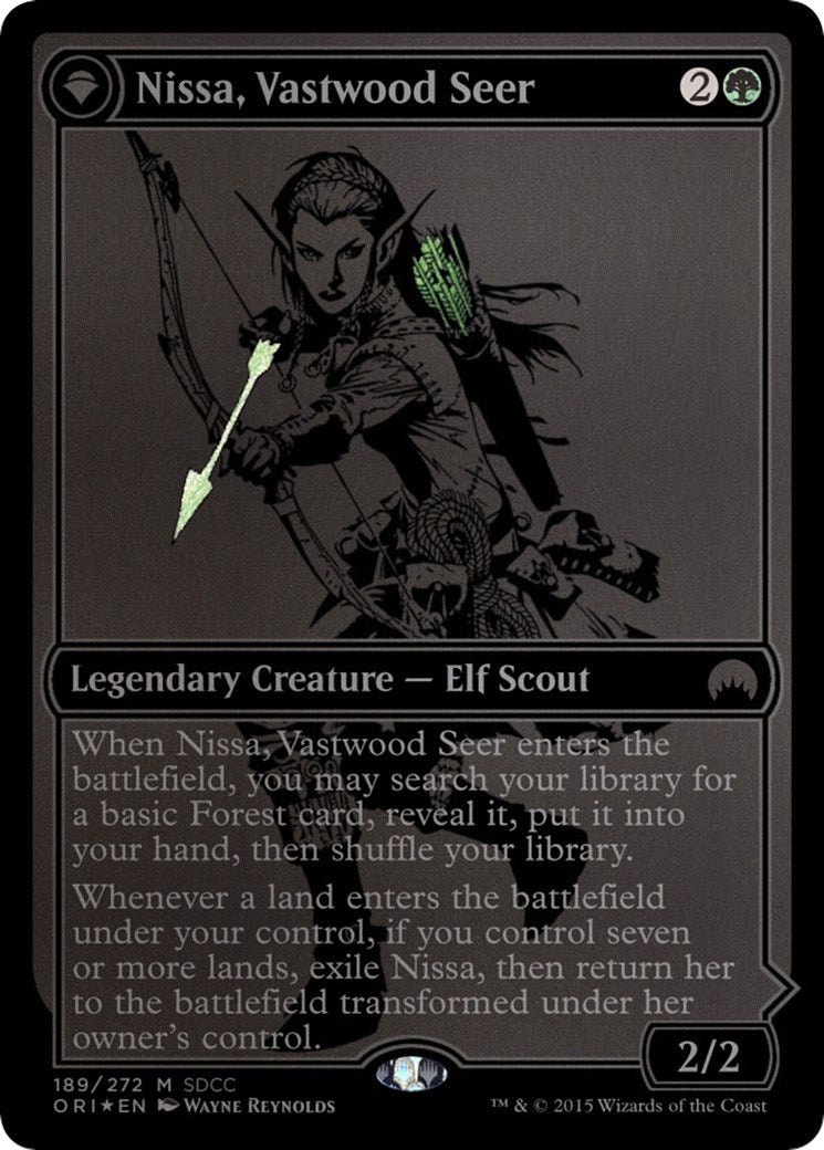 Image for Nissa, Vastwood Seer (SDCC 2015 Exclusive) (Media Promos) (189) - Magic: The Gathering