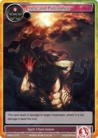 Image for Crime and Punishment (Vingolf -Engage Knights-) (VIN001-019) - Force of Will