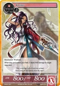 Image for Kleitos (Vingolf -Engage Knights-) (VIN001-021) - Force of Will