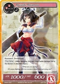 Image for Musashi Miyamoto (Vingolf -Engage Knights-) (VIN001-024) - Force of Will
