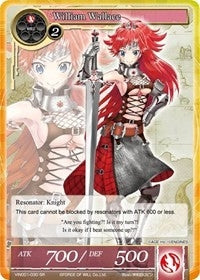 Image for William Wallace (SR) (Vingolf -Engage Knights-) (VIN001-030) - Force of Will