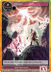 Image for Thunder (Vingolf -Engage Knights-) (VIN001-029) - Force of Will