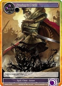 Image for Stoning to Death (Vingolf -Engage Knights-) (VIN001-073) - Force of Will