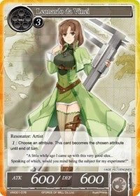 Image for Leonardo da Vinci (Vingolf -Engage Knights-) (VIN001-076) - Force of Will