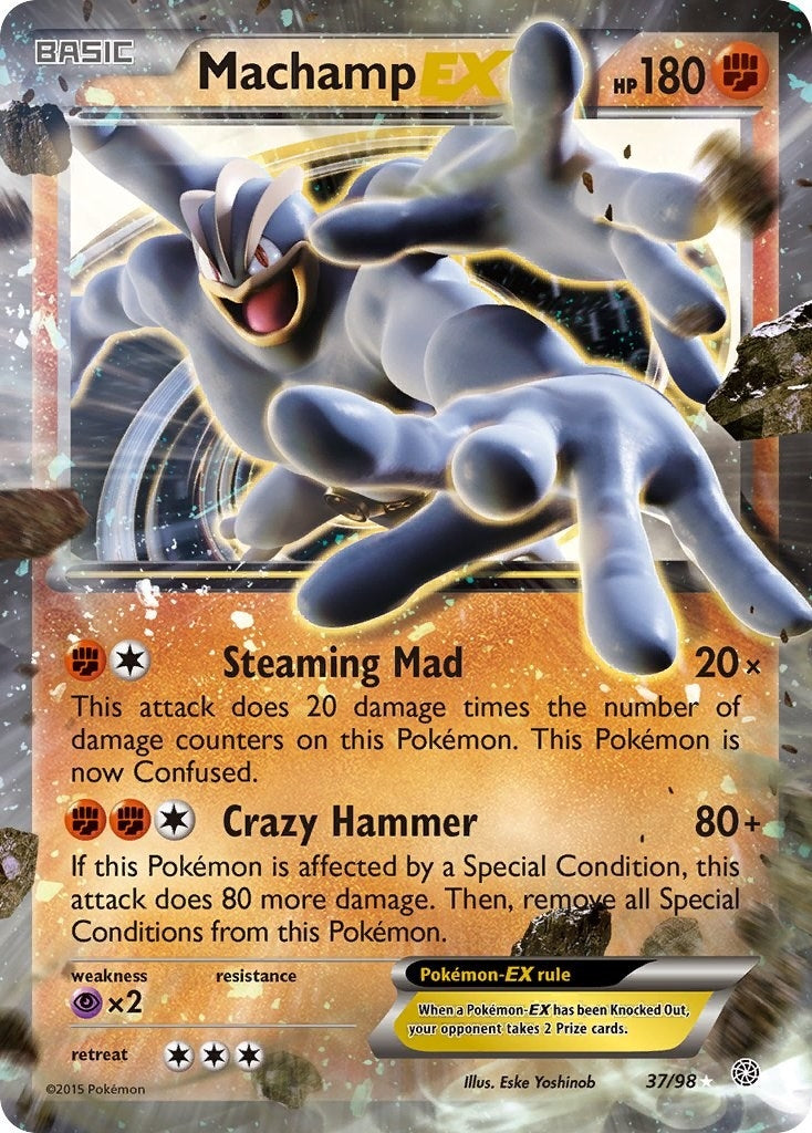 Image for Machamp EX (XY - Ancient Origins) (37/98) - Pokemon