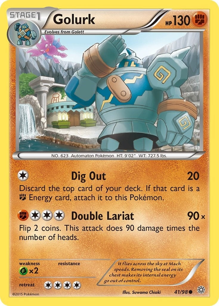 Image for Golurk (41) (XY - Ancient Origins) (41/98) - Pokemon