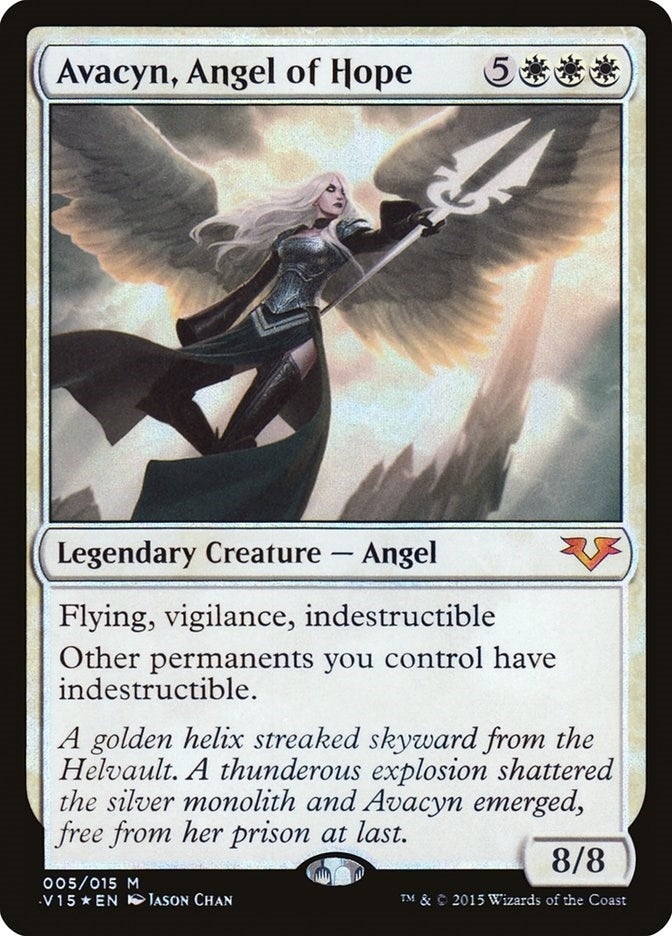 Image for Avacyn, Angel of Hope (From the Vault: Angels) (5) - Magic: The Gathering