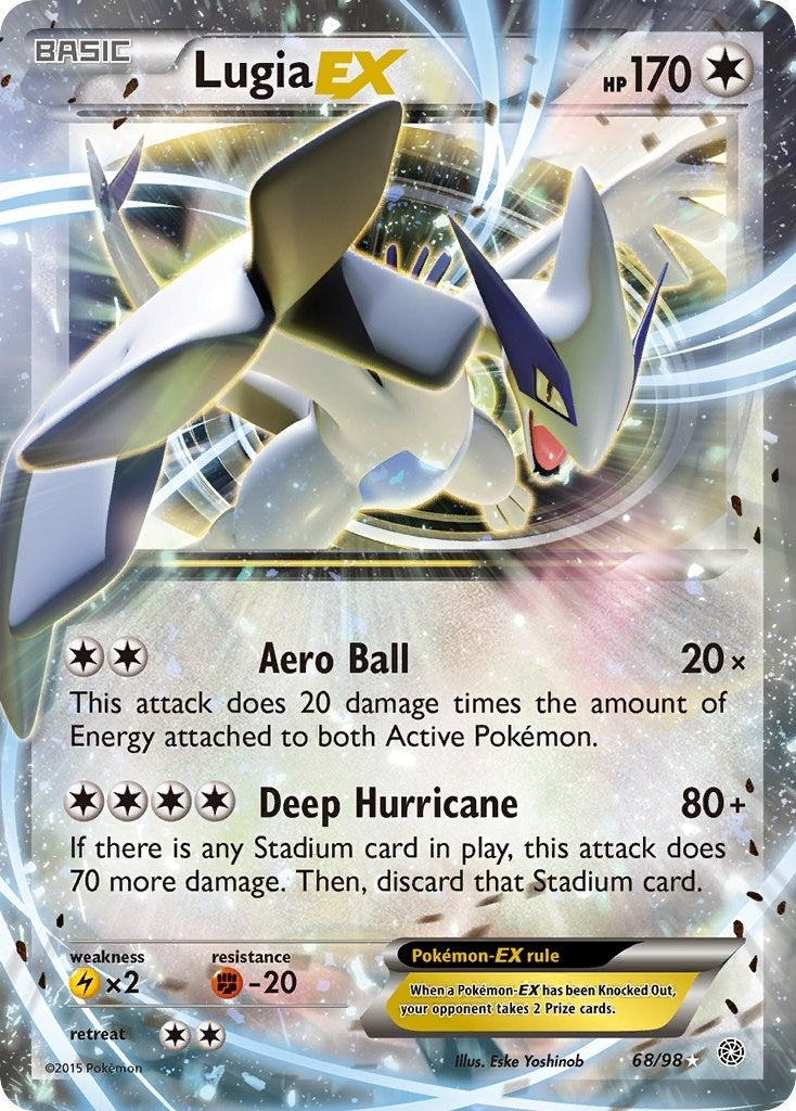 Image for Lugia EX (XY - Ancient Origins) (68/98) - Pokemon