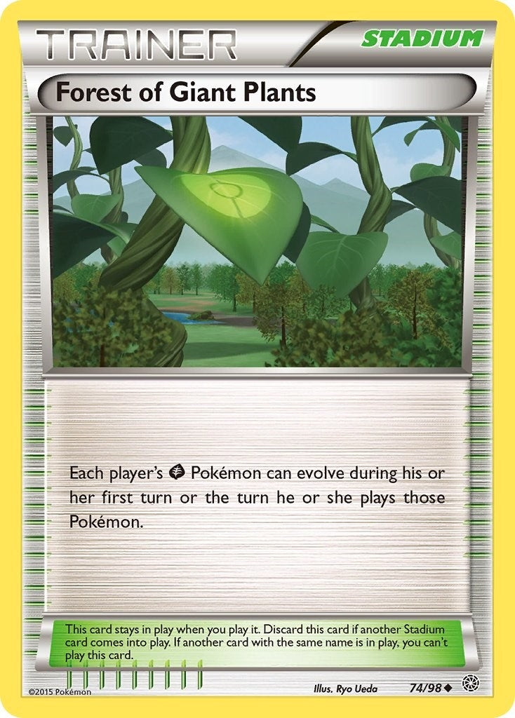 Image for Forest of Giant Plants (XY - Ancient Origins) (74/98) - Pokemon