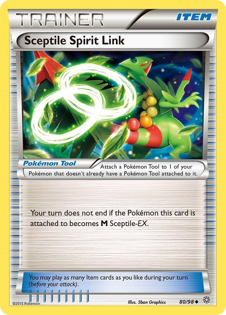 Image for Sceptile Spirit Link (XY - Ancient Origins) (80/98) - Pokemon