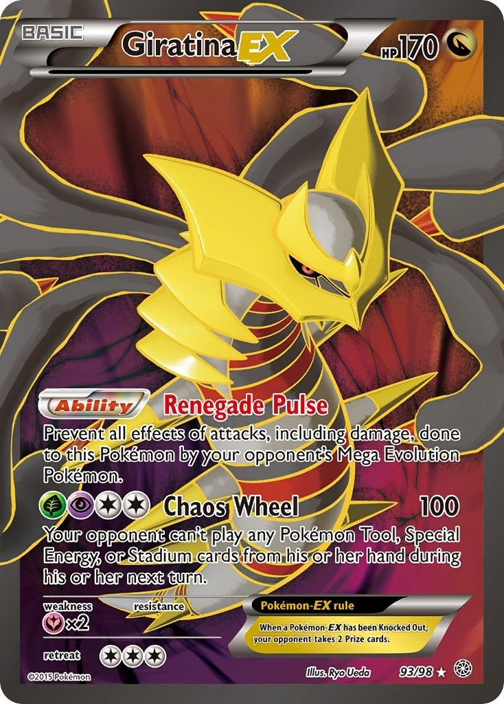 Image for Giratina EX (93 Full Art) (XY - Ancient Origins) (93/98) - Pokemon