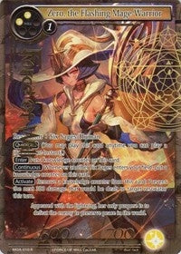 Image for Zero, the Flashing Mage-Warrior (Full Art) (The Millennia of Ages) (MOA-010) - Force of Will