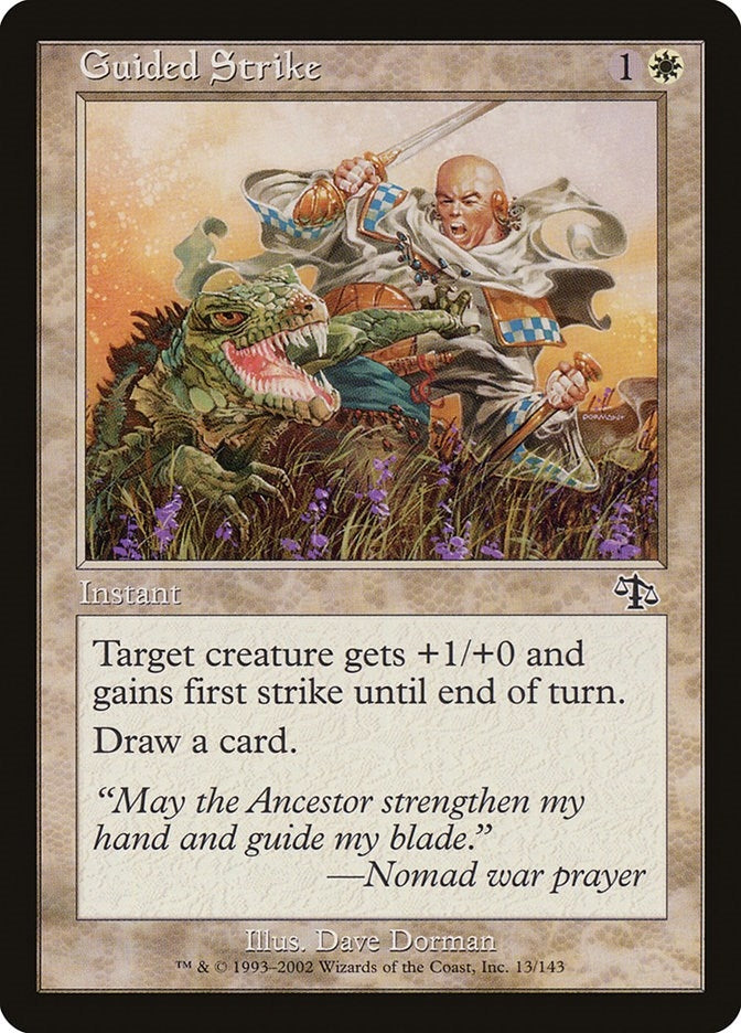 Image for Guided Strike (Judgment) (13) - Magic: The Gathering