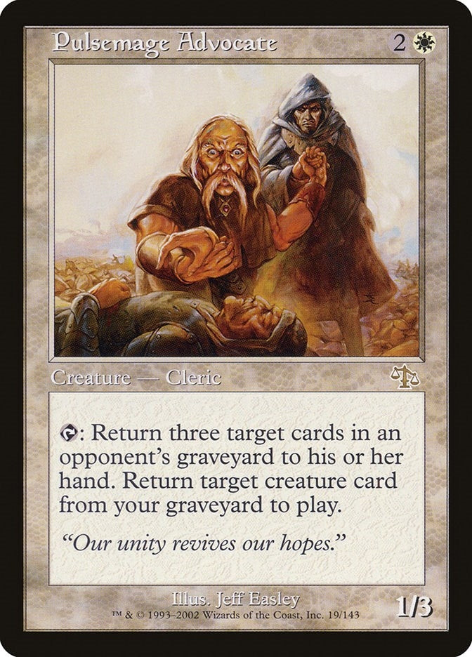 Image for Pulsemage Advocate (Judgment) (19) - Magic: The Gathering
